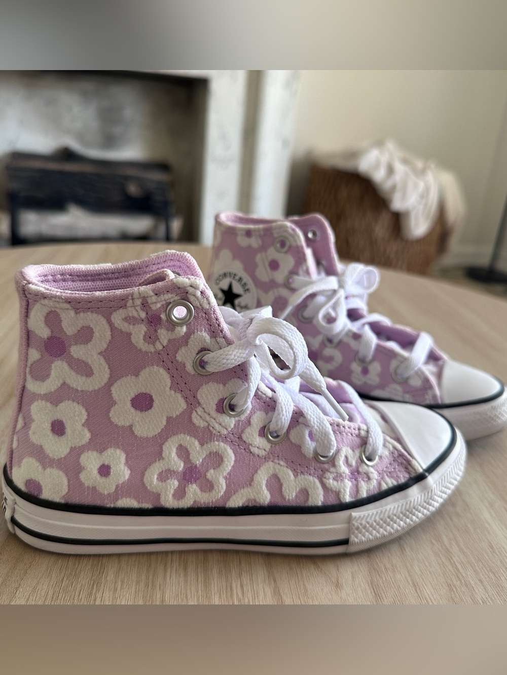 Converse kids Chuck Taylor All Star High Top sneakers.